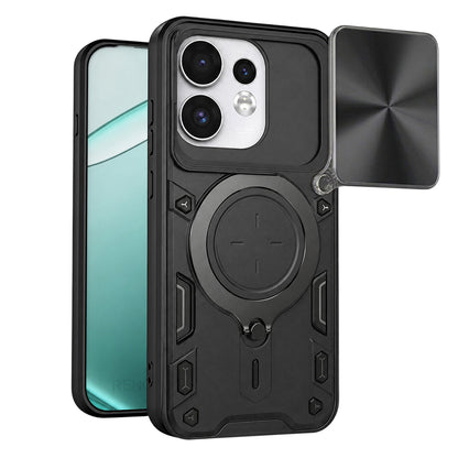 Kuori Oppo Reno16 / Reno16 Pro -puhelimelle, Techsuit, CamGuard Pro, Musta