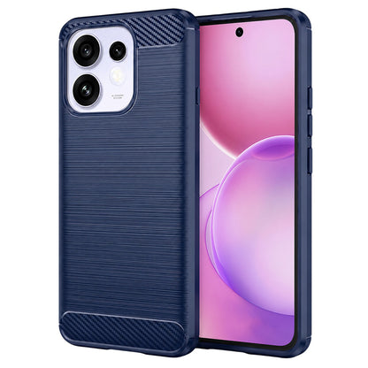 Kuori Oppo Reno16 / Reno16 Pro -puhelimelle, Techsuit, Hiili, Sininen