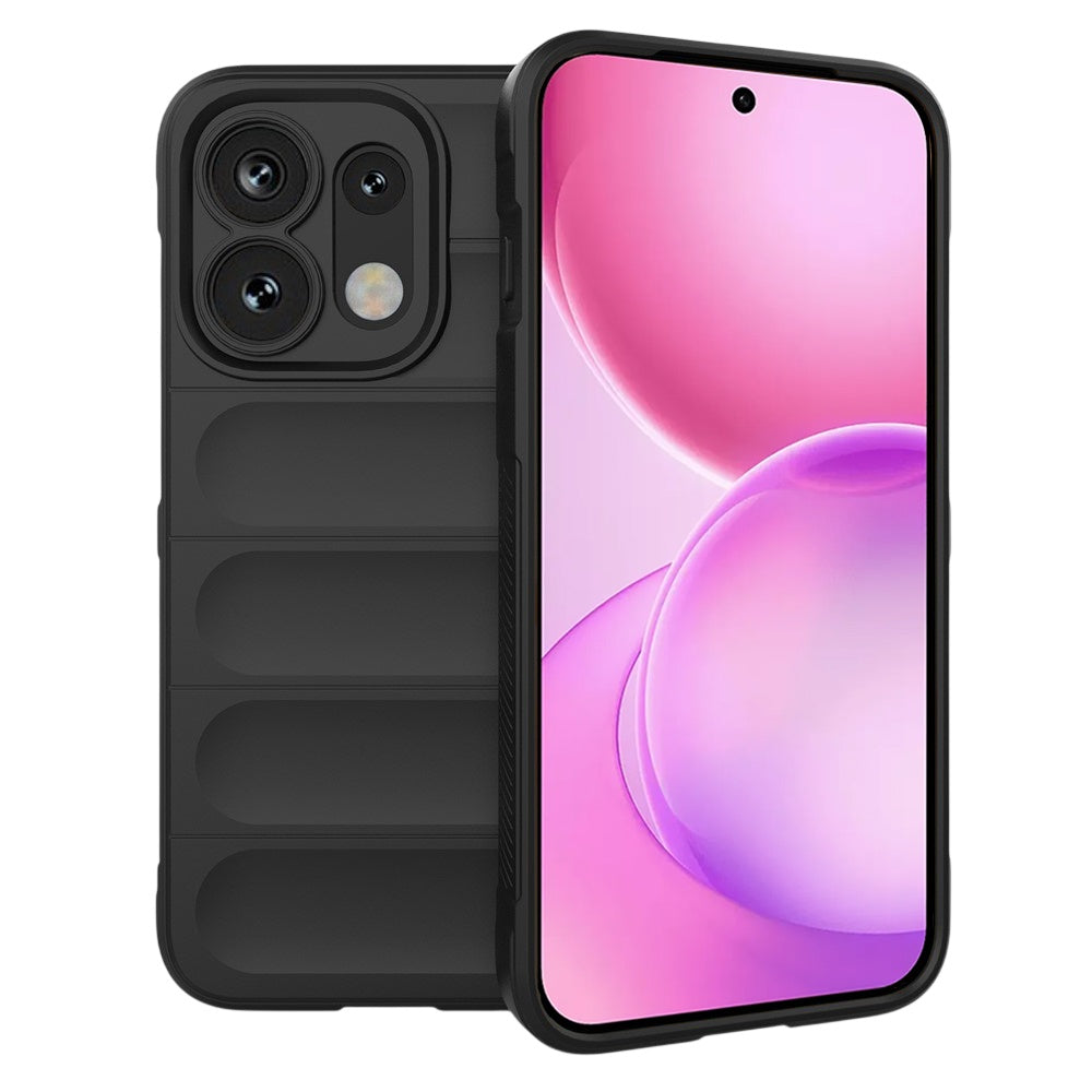 Kuori Oppo Reno16 / Reno16 Pro, Techsuit, Magic Shield, Musta