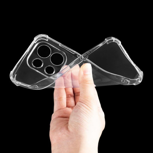 Kuori Oppo Reno16:lle, Techsuit, Iskunkestävä Kirkas, Läpinäkyvä