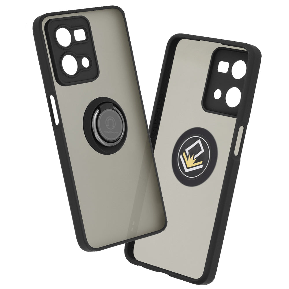 Kuori Oppo Reno7:lle, Techsuit, Glinth, Musta