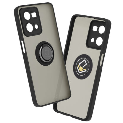 Kuori Oppo Reno7:lle, Techsuit, Glinth, Musta