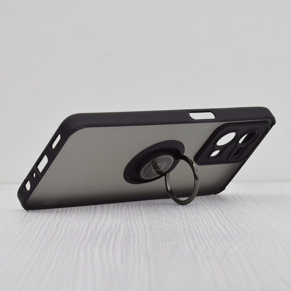 Kuori Oppo Reno7:lle, Techsuit, Glinth, Musta