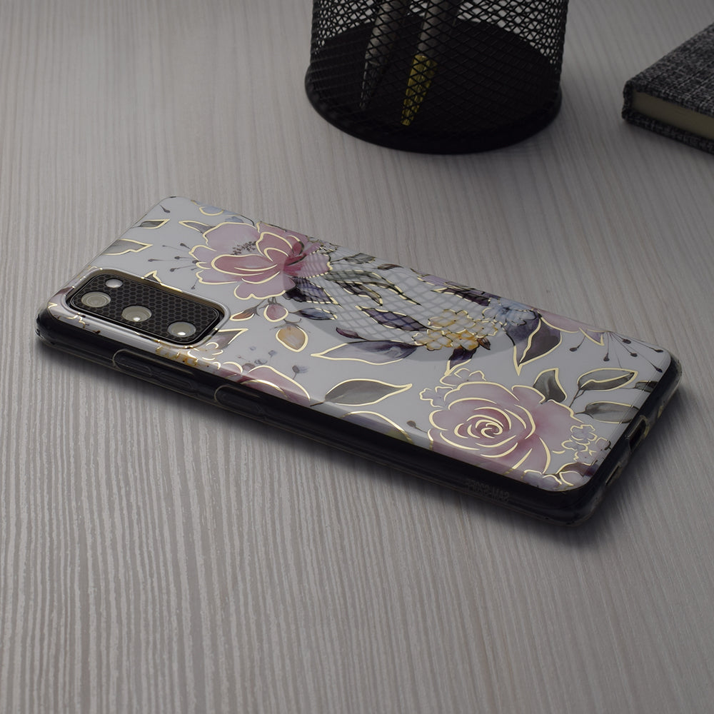 Kuori Oppo Reno8 Pro:lle, Techsuit, Marble, Valkoinen