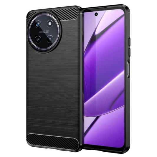 Kuori Realme 11 4G:lle, Techsuit, Hiili, Musta