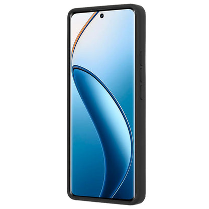 Kuori Realme 12 Pro / 12 Pro+:lle, Techsuit, Glinth, Musta