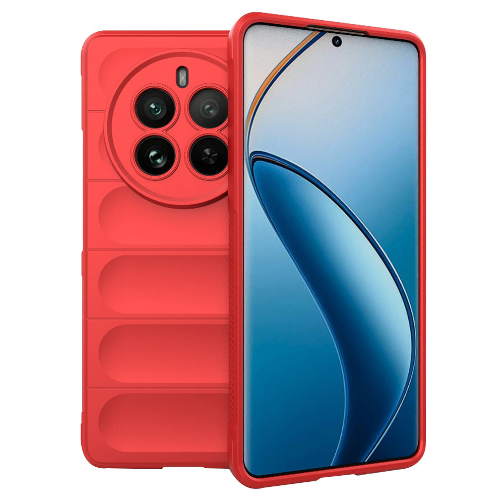 Case for Realme 12 Pro / 12 Pro+, Techsuit, Magic Shield, Red