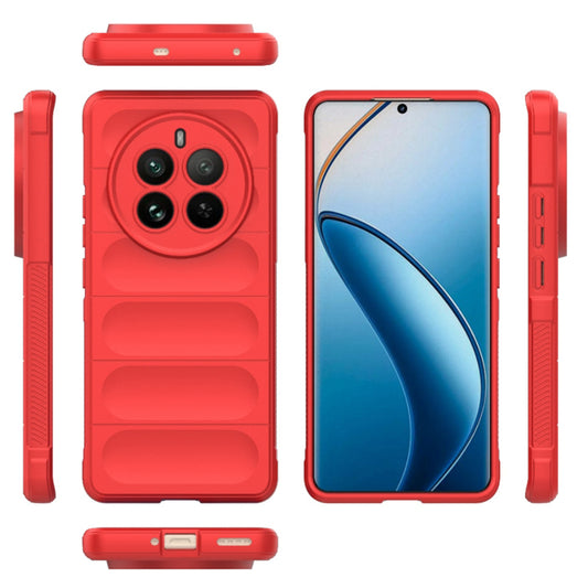 Kuori Realme 12 Pro / 12 Pro+, Techsuit, Magic Shield, Punainen