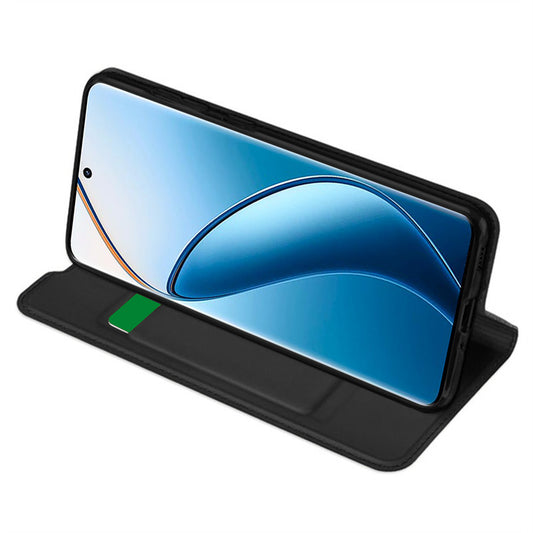 Kuori Realme 12 Pro / 12 Pro+, Techsuit, Magskin Book, Musta