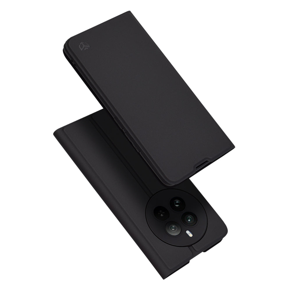 Kuori Realme 12 Pro / 12 Pro+, Techsuit, Magskin Book, Musta