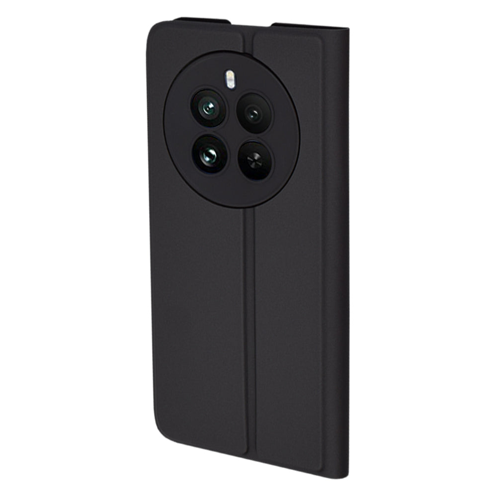 Kuori Realme 12 Pro / 12 Pro+, Techsuit, Magskin Book, Musta