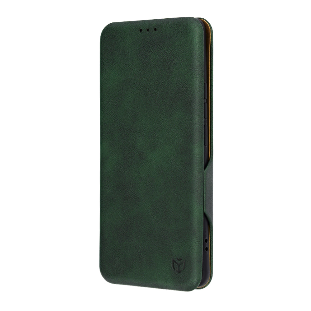 Kuori Realme 12 Pro / 12 Pro+, Techsuit, Safe Wallet Plus, Vihreä