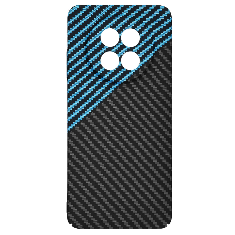 Kuori Realme 12x / 12:lle, Techsuit, Carbonite FiberShell, Musta Bleu