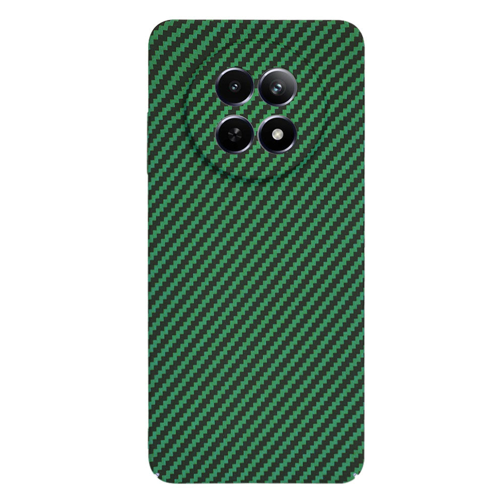 Kuori Realme 12x / 12:lle, Techsuit, Carbonite FiberShell, Vihreä