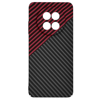 Kuori Realme 12x / 12:lle, Techsuit, Carbonite FiberShell, Musta Punainen