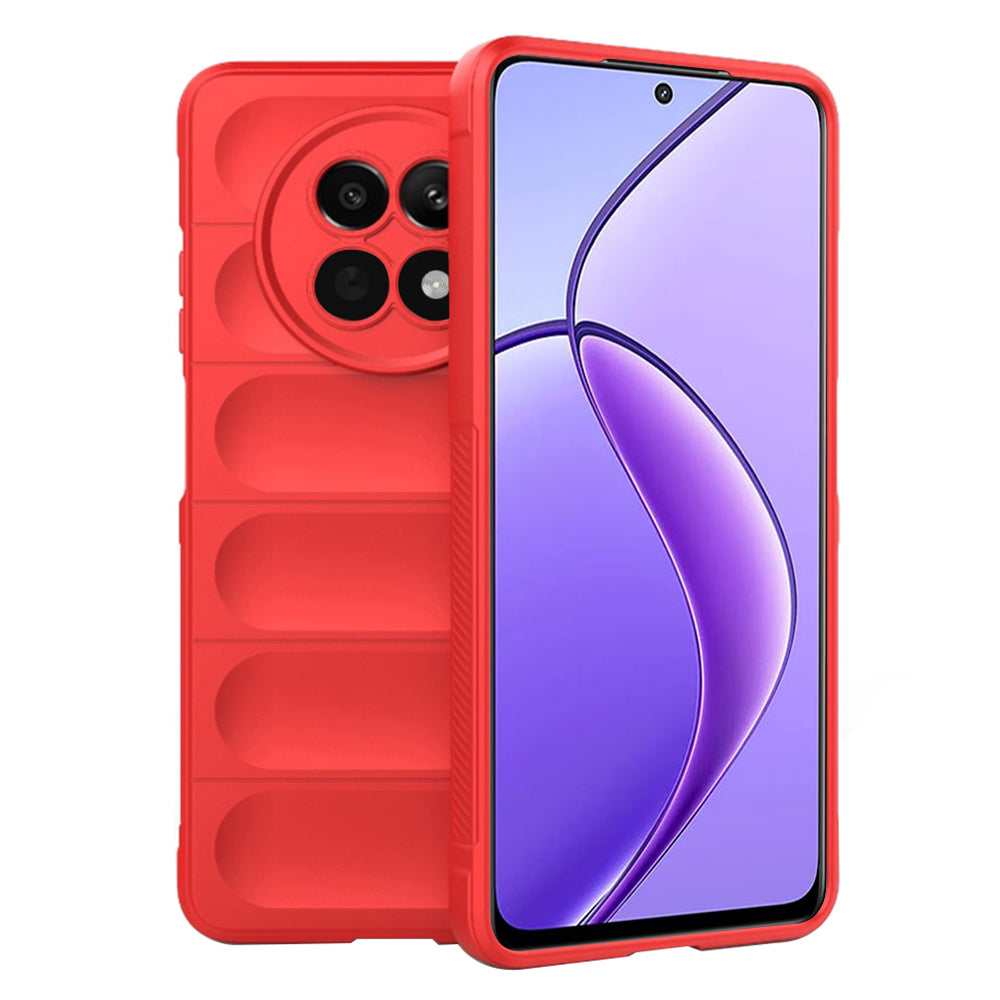 Kuori Realme 12x / 12:lle, Techsuit, Magic Shield, Punainen