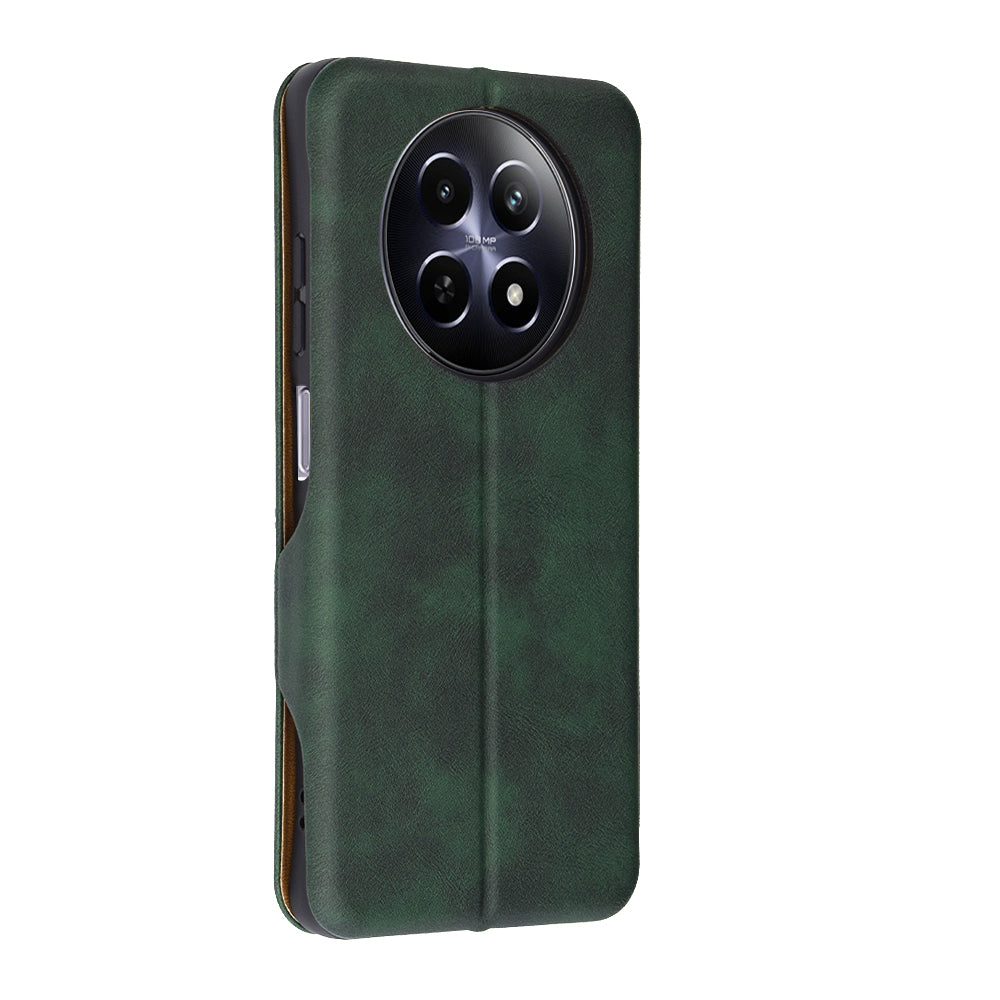 Case for Realme 12x / 12, Techsuit, Safe Wallet Plus, Green