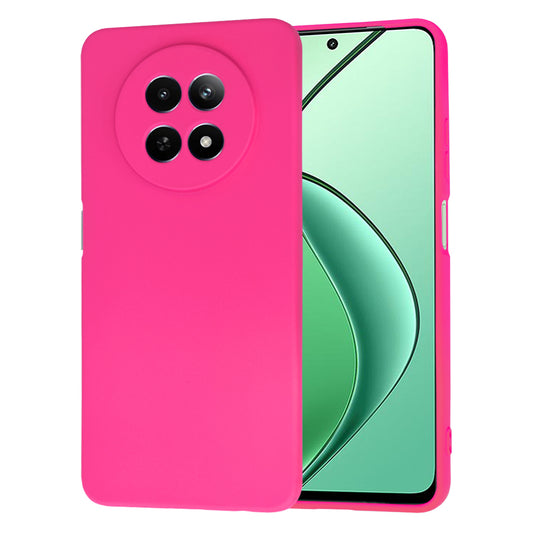 Kuori Realme 12x / 12:lle, Techsuit, SoftFlex, Tummanpunainen