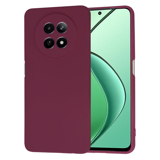Kuori Realme 12x / 12:lle, Techsuit, SoftFlex, Viininpunainen