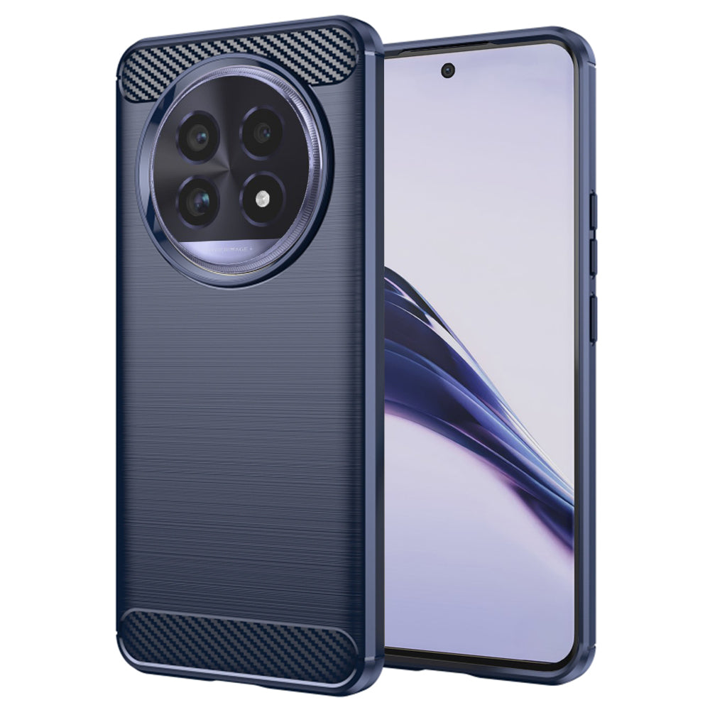 Case for Realme 13 Pro / 13 Pro+, Techsuit, Carbon, Blue