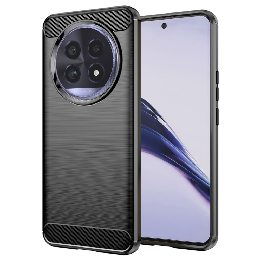 Case for Realme 13 Pro / 13 Pro+, Techsuit, Carbon, Black