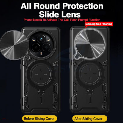 Case for Realme 14 Pro+, Techsuit, CamGuard Pro, Black