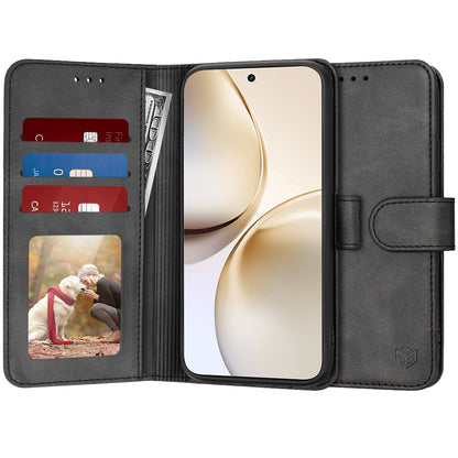 Kuori Realme 14 Pro+:lle, Techsuit, Diary Book, Musta