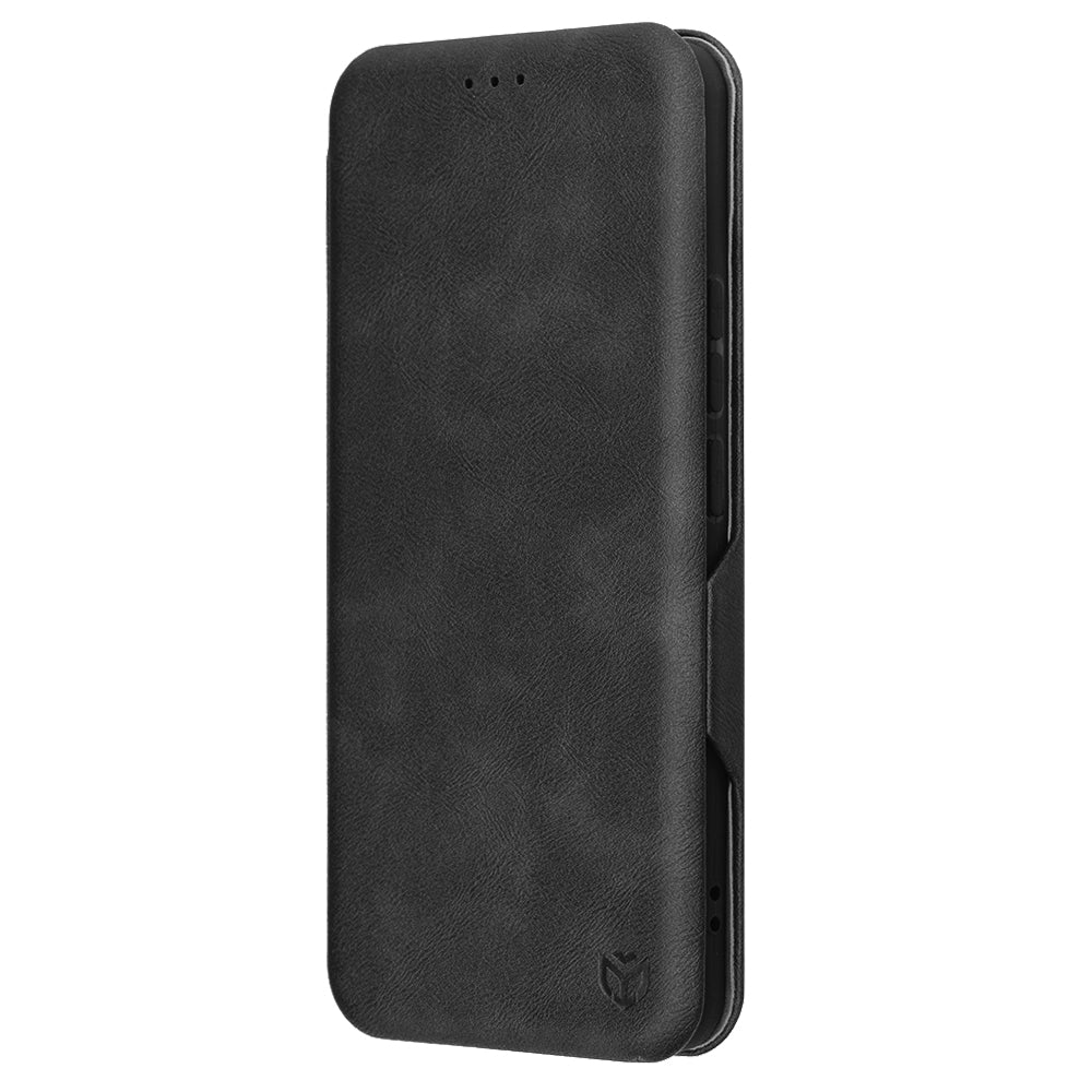 Kuori Realme 14 Pro+:lle, Techsuit, Safe Wallet Plus, Musta