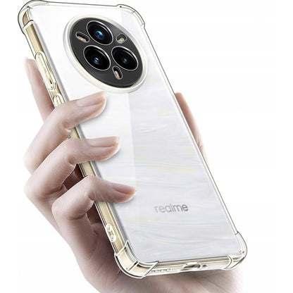 Kuori Realme 14 Pro+:lle, Techsuit, Iskunkestävä Kirkas, Läpinäkyvä