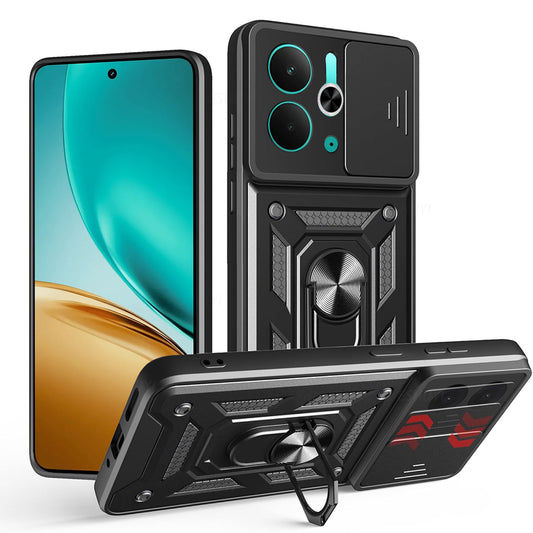 Case for Realme 14T / 14, Techsuit, CamShield, Black