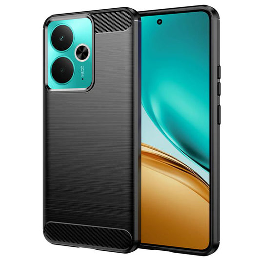 Case for Realme 14T / 14, Techsuit, Carbon, Black