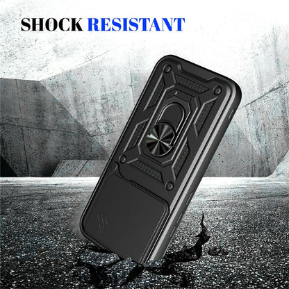 Suojakotelo Realme 16 Pro+ -puhelimelle, Techsuit, CamShield, Musta