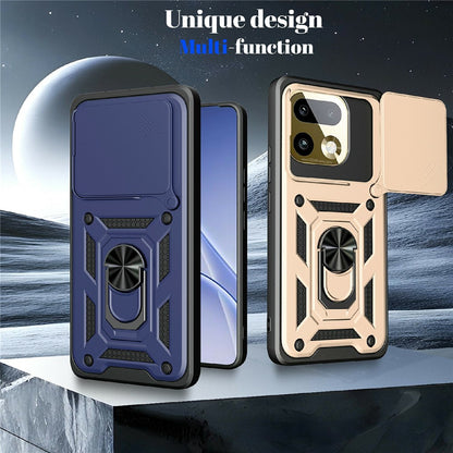 Suojakotelo Realme 16 Pro+ -puhelimelle, Techsuit, CamShield, Musta