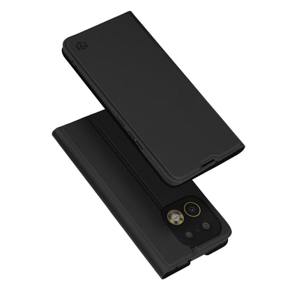 Suojakotelo Realme 16 Pro+ -puhelimelle, Techsuit, Magskin Book, Musta
