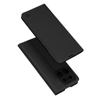 Suojakotelo Realme 16 Pro+ -puhelimelle, Techsuit, Magskin Book, Musta