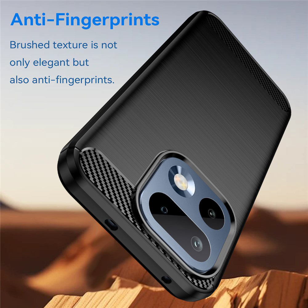 Kotelo Realme 16 Pro:lle, Techsuit, Carbon, Musta