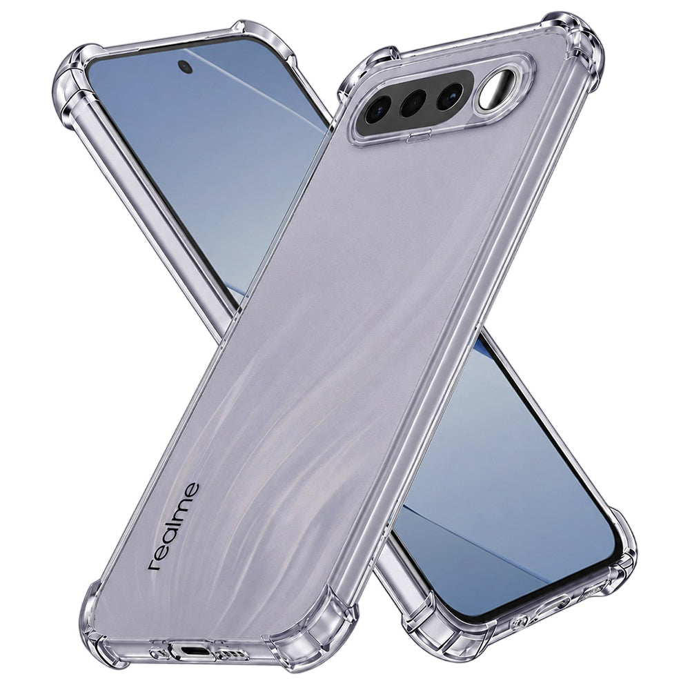 Kuori Realme 16:lle, Techsuit, Iskunkestävä Kirkas, Savunvärinen