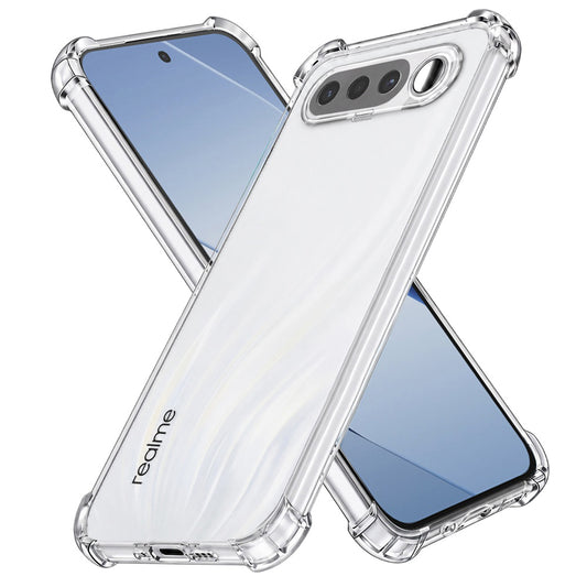 Kuori Realme 16:lle, Techsuit, Iskunkestävä Kirkas, Läpinäkyvä