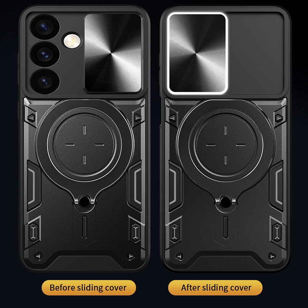 Kuori Realme C63 / C61:lle, Techsuit, CamGuard Pro, Punainen
