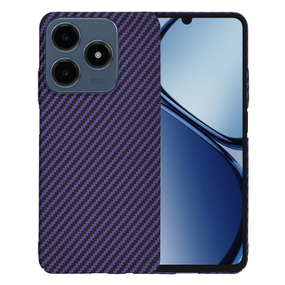 Kuori Realme C63 / C61:lle, Techsuit, Carbonite FiberShell, Violetti