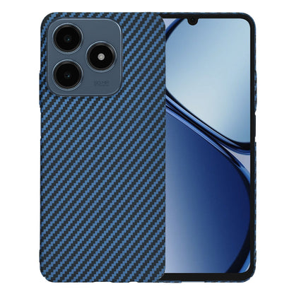 Kuori Realme C63 / C61:lle, Techsuit, Carbonite FiberShell, Turkoosi