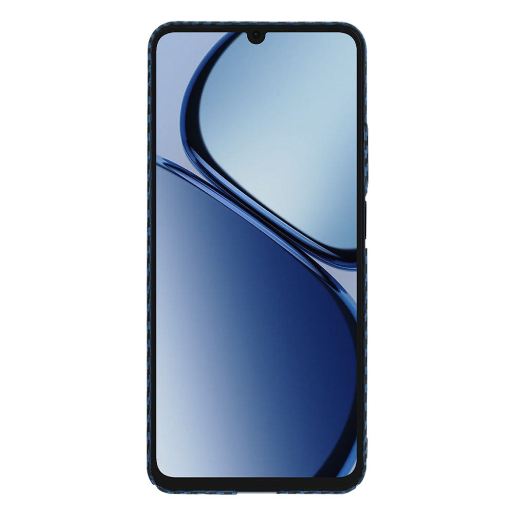 Kuori Realme C63 / C61:lle, Techsuit, Carbonite FiberShell, Turkoosi