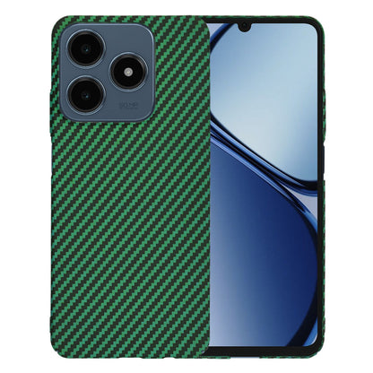 Kuori Realme C63 / C61:lle, Techsuit, Carbonite FiberShell, Vihreä