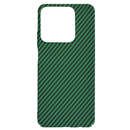 Kuori Realme C63 / C61:lle, Techsuit, Carbonite FiberShell, Vihreä