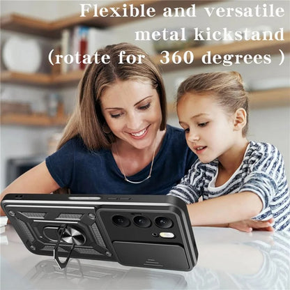Kuori Realme C75 5G / 14x:lle, Techsuit, CamShield, Musta