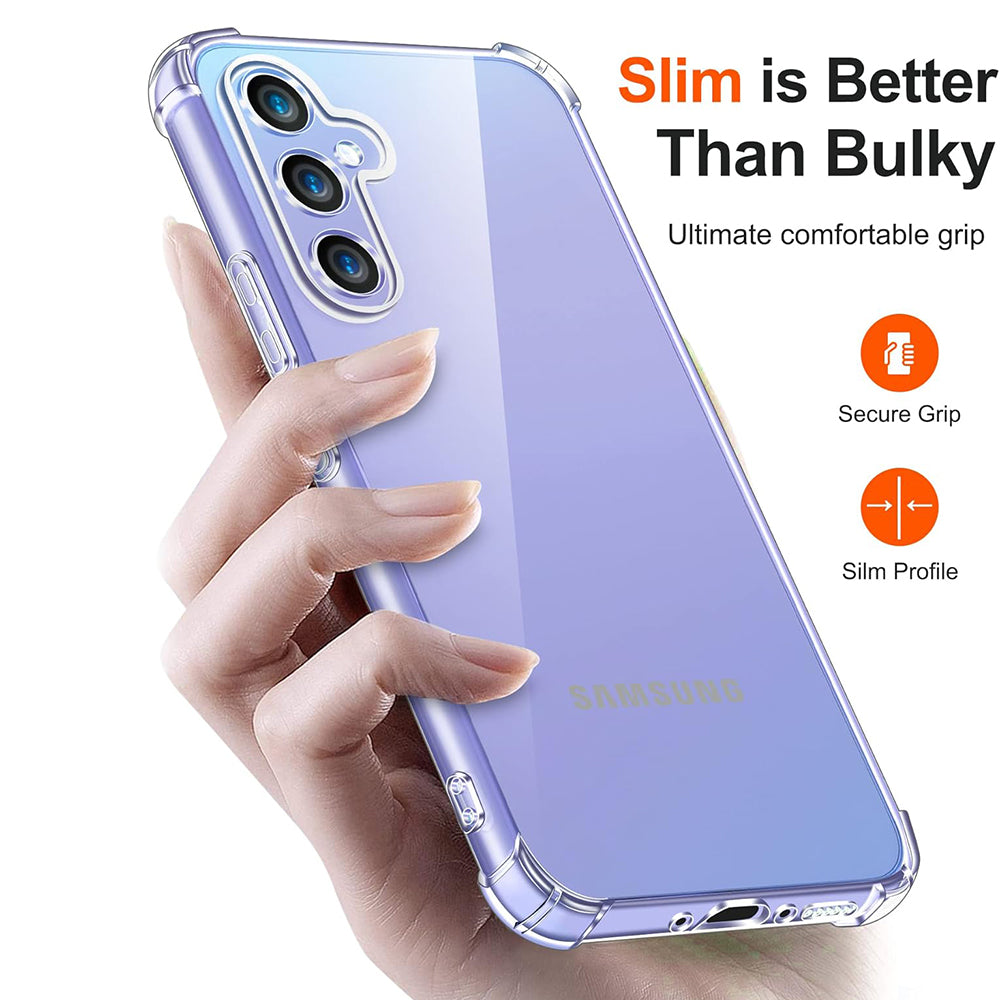 Kuori Realme C75 5G:lle, Techsuit, Iskunkestävä Kirkas, Läpinäkyvä