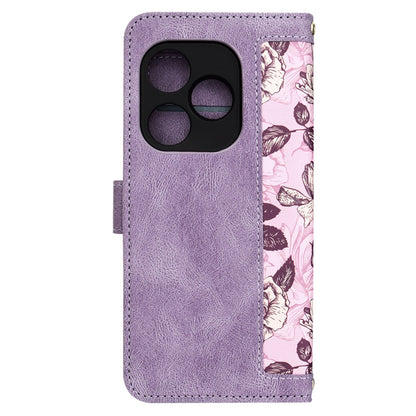 Kuori Realme GT 6T / GT 6:lle, Techsuit, FlipCraft, Violetti