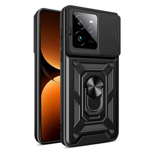 Kuori Realme GT 7 Pro:lle, Techsuit, CamShield, Musta