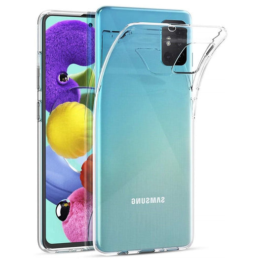 Kuori Samsung Galaxy A51 A515:lle, OEM, Ohut, Läpinäkyvä