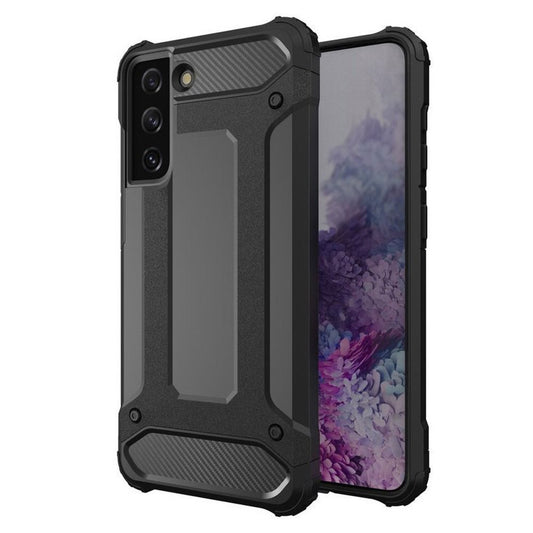 Kuori Samsung Galaxy S22 5G S901:lle, OEM, Armor, Musta